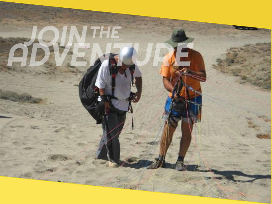 paragliding lessons